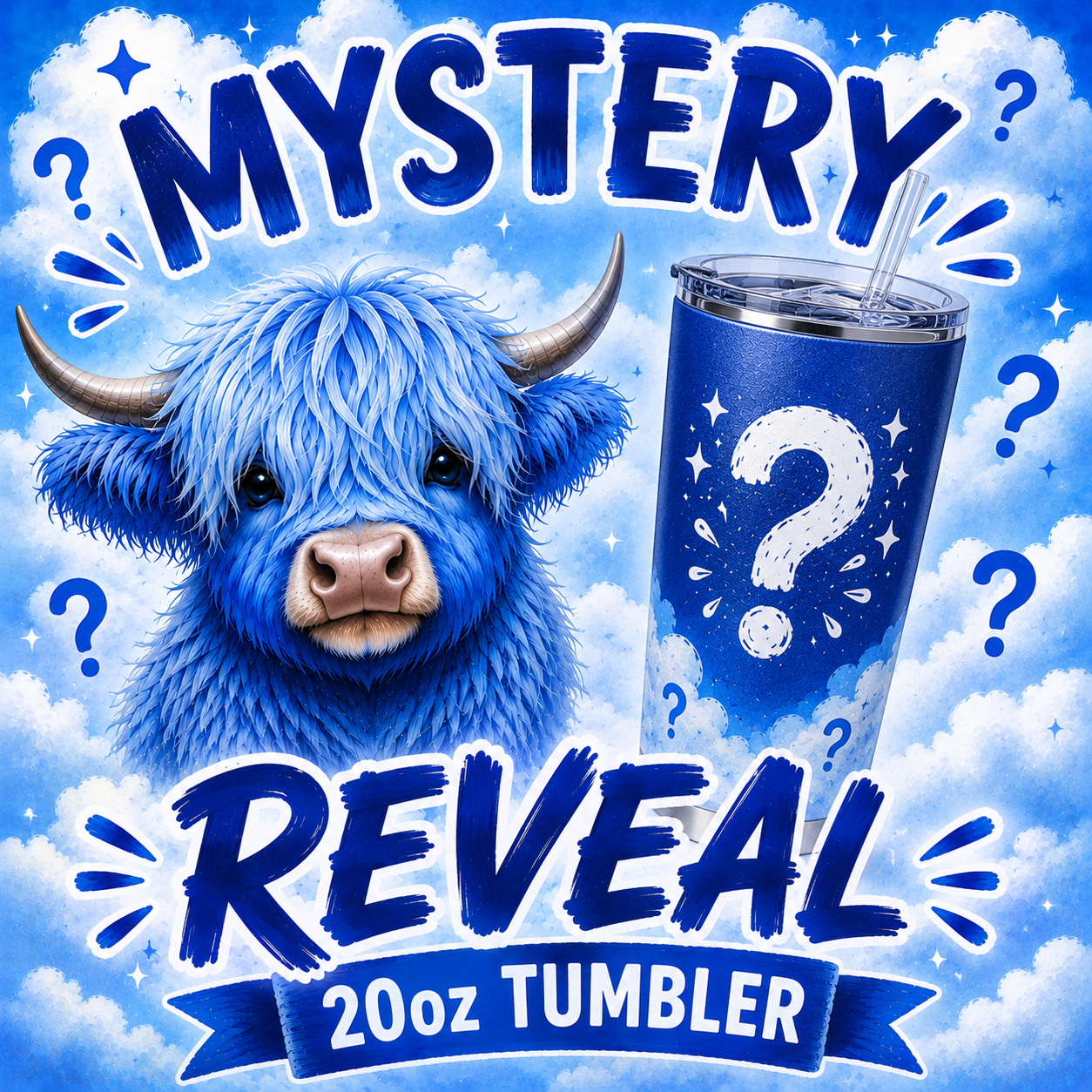 Mystery Reveal 20oz Tumbler