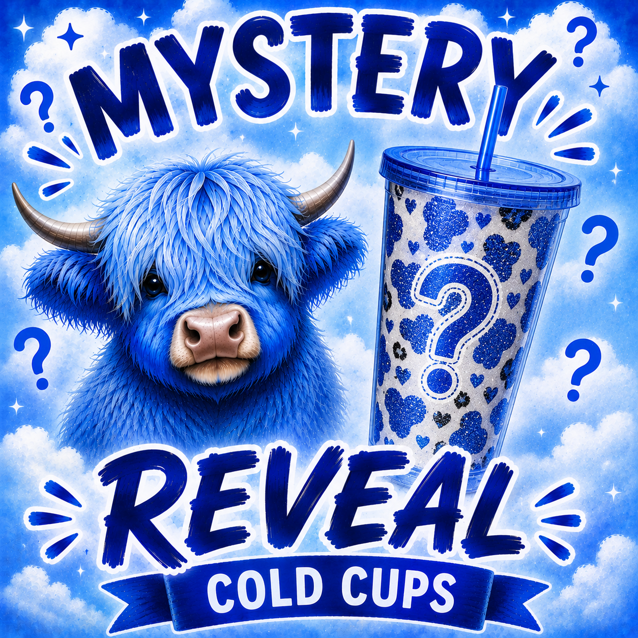 Mystery Reveal Cold Cups